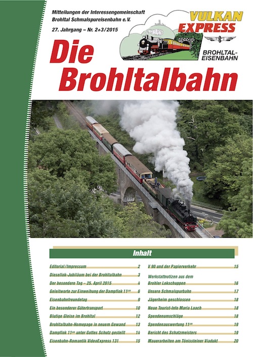 Die Brohltalbahn Titelblatt 3 2015 final